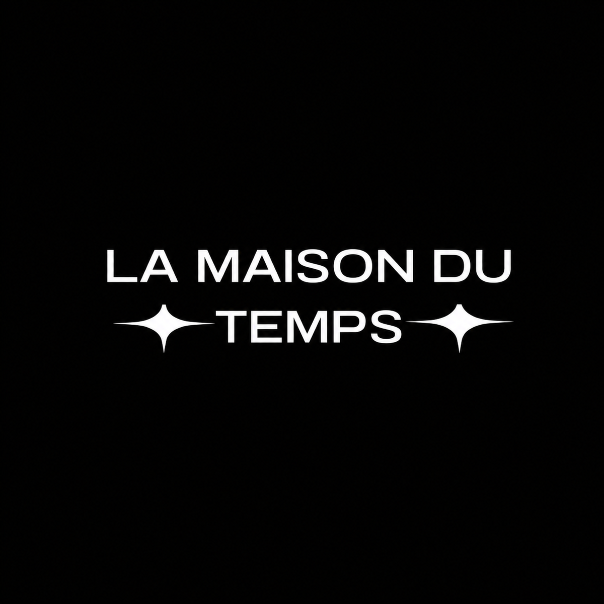 Maison du Temps - Chrono noir