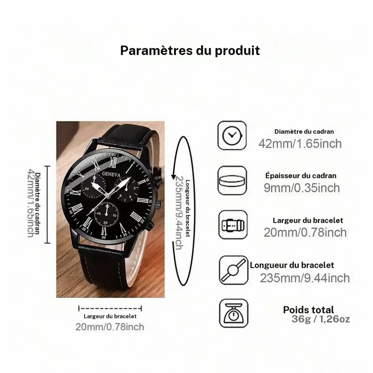 Maison du Temps - Chronos Noir Signature