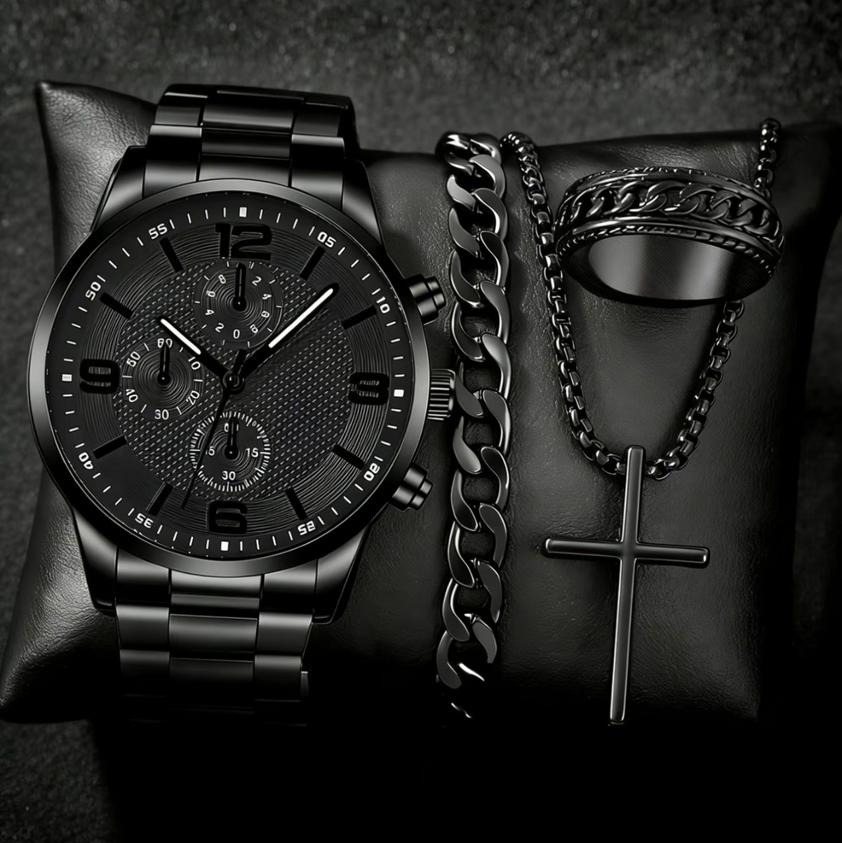 Maison du Temps - Chronos noir Acier