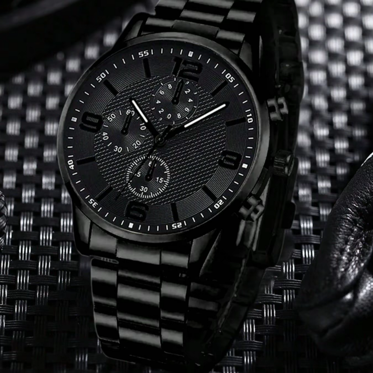Maison du Temps - Chronos noir Acier