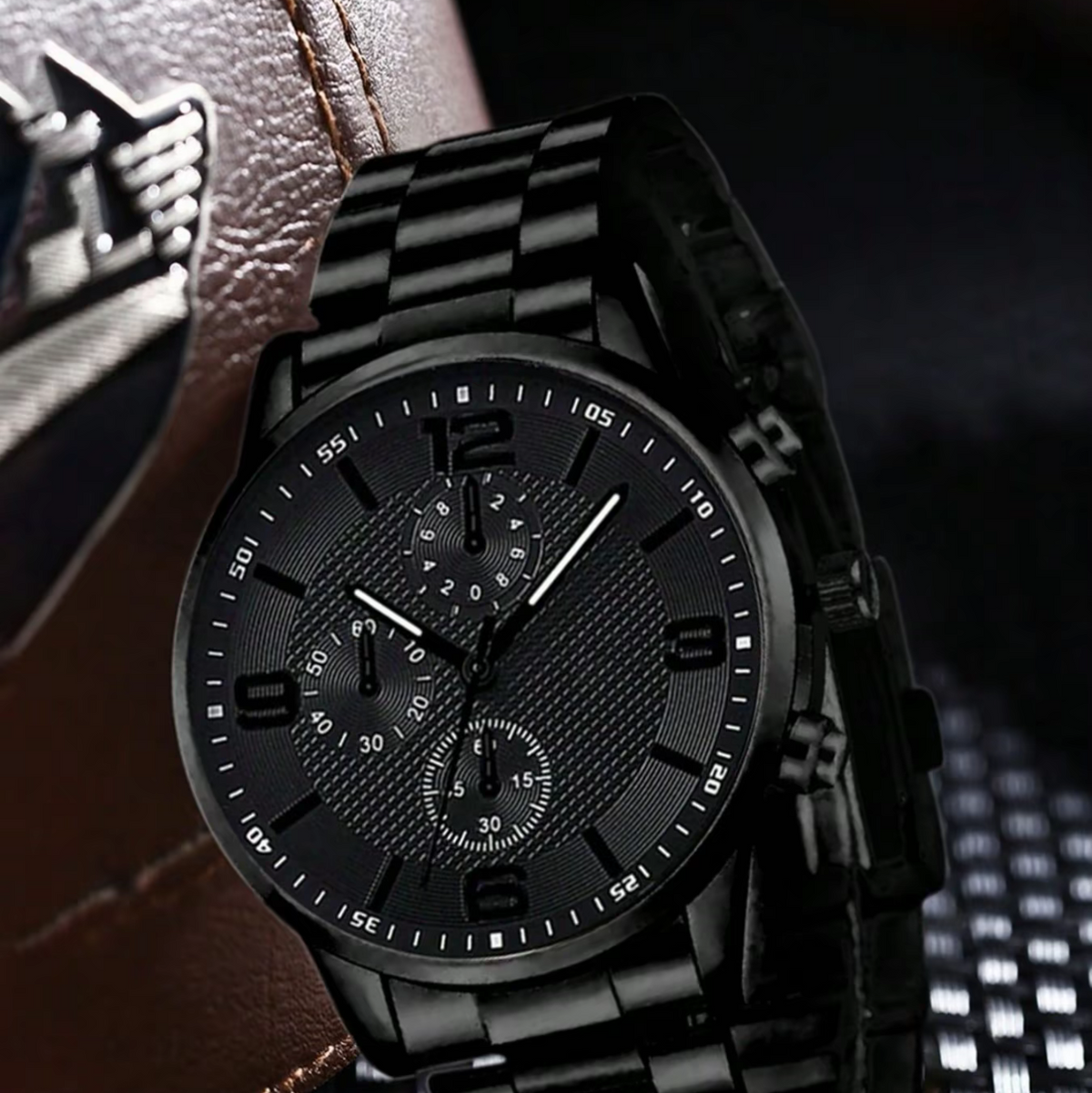 Maison du Temps - Chronos noir Acier